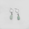 Nancy earrings with aquamarine charms