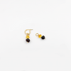 Mary Earrings with Amber Charms
