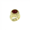 925 silver ring with aventurine