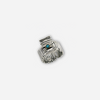 Silver ring with turquoise stone