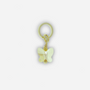 Yellow Butterfly Crystal Pendant