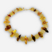 Citrine & Amber Necklase
