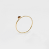 Gold-filled ring with citrine