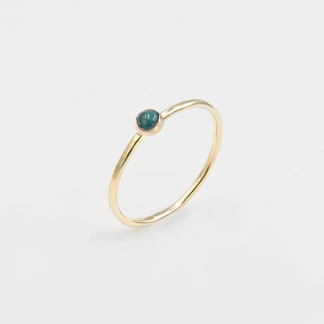 Turquoise gold-filled ring