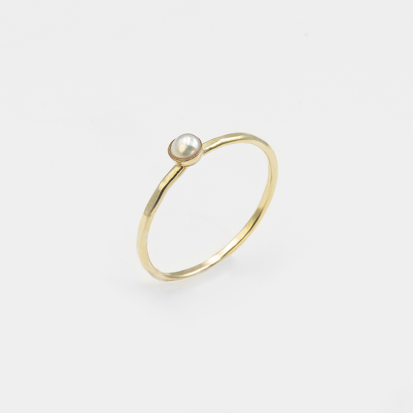 טבעת גולדפילד עם פנינה