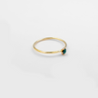Turquoise gold-filled ring