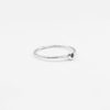 14k white gold ring with rubies