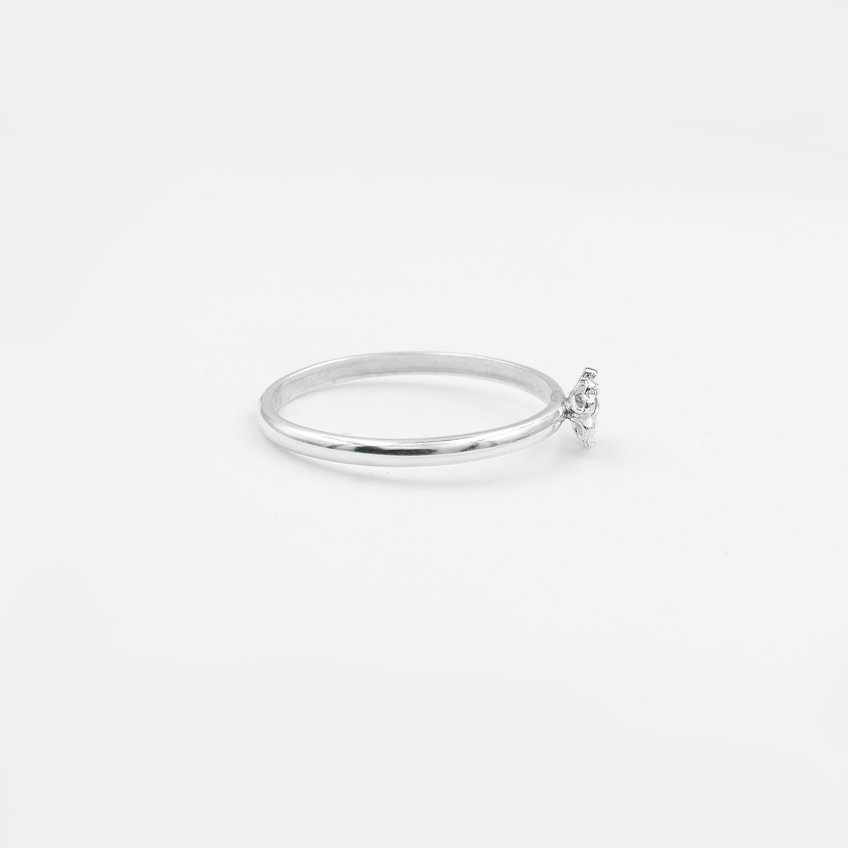 טבעת כסף עם לברדורייט