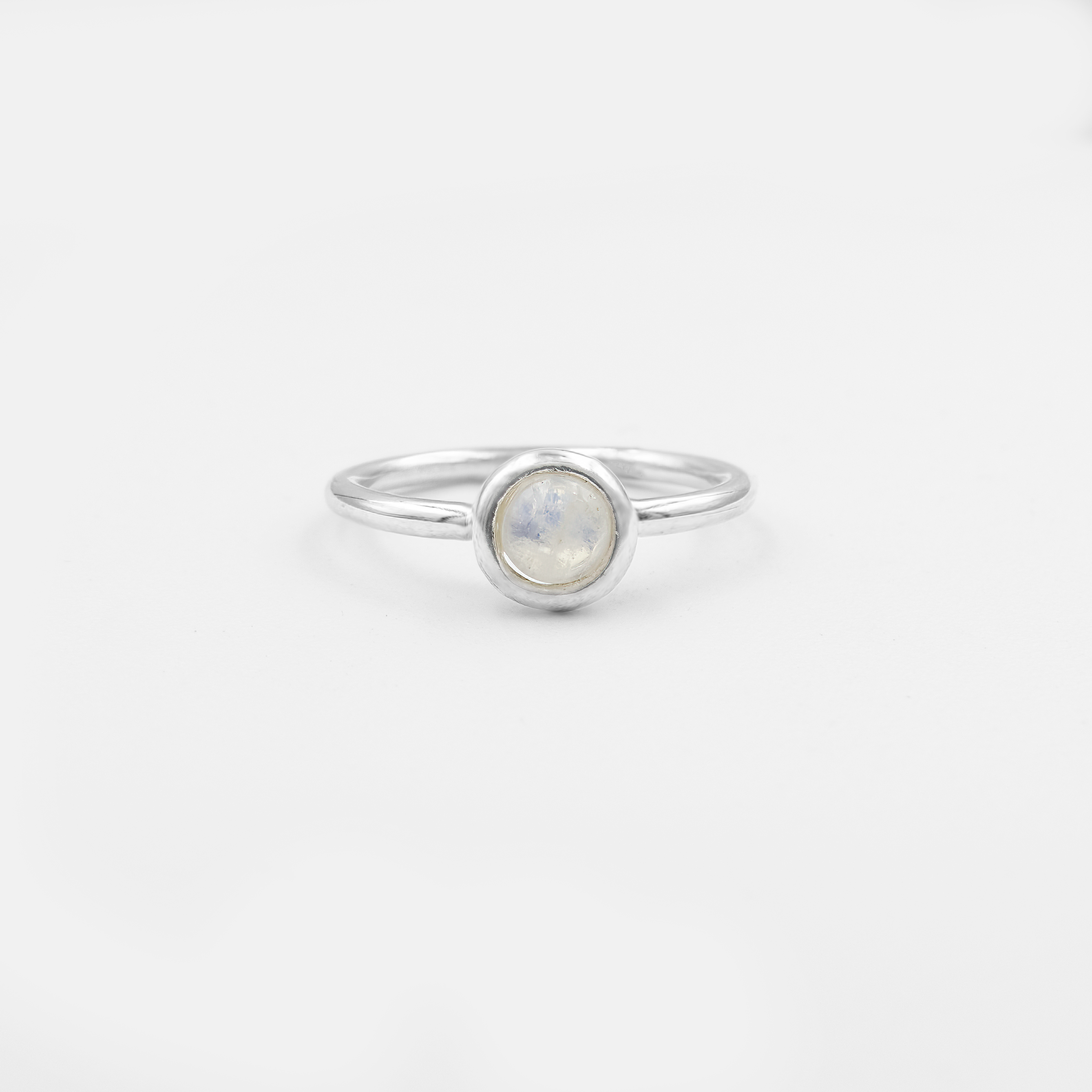 טבעת זהב 14 קרט עם מונסטון