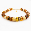 Citrine & Amber Necklase