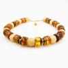 Citrine & Amber Necklase