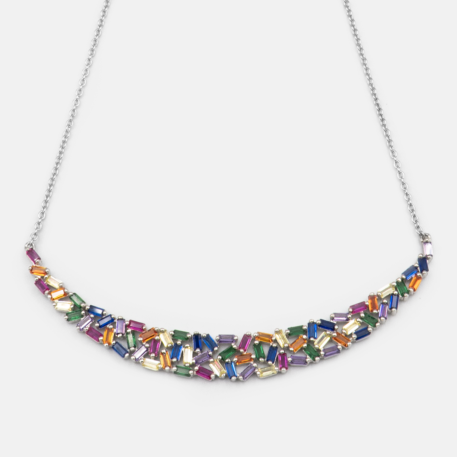 שרשרת כסף עם תליון לב צבעוני בגימור בוהק – תכשיט שעושה מצב רוח טוב ומשדר חום, נשיות וביטחון. מתנה נפלאה לעצמך או לאהובה.
#מתנהלאישה #שרשרתלב925 #סטיילעדין #JewelryLover #תכשיטיםבהתאמהאישית #לבמולטיקולור #שרשרתייחודית