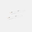 Long pearl earrings