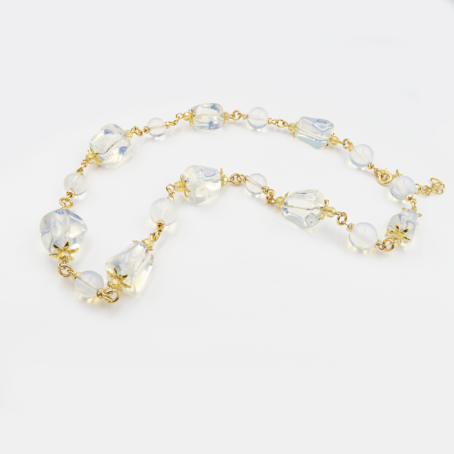 Giant Moonstone with Opalite