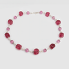 Burgundy & Light Pink ענק אופליט
