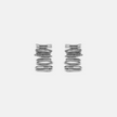 925 silver earrings without stones