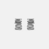 925 silver earrings without stones