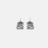925 silver earrings without stones