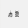 925 silver earrings without stones