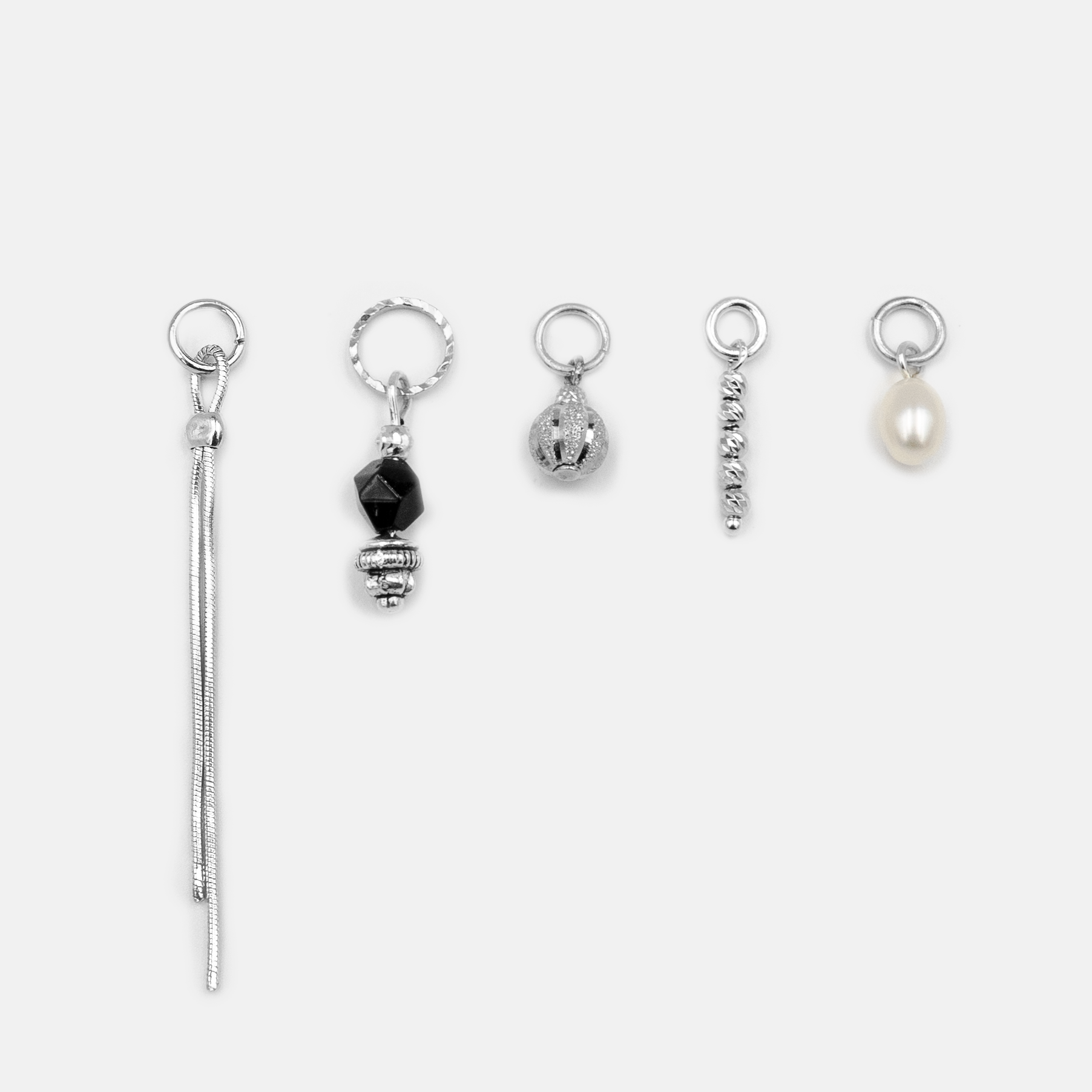 Hillary set of 5 charms