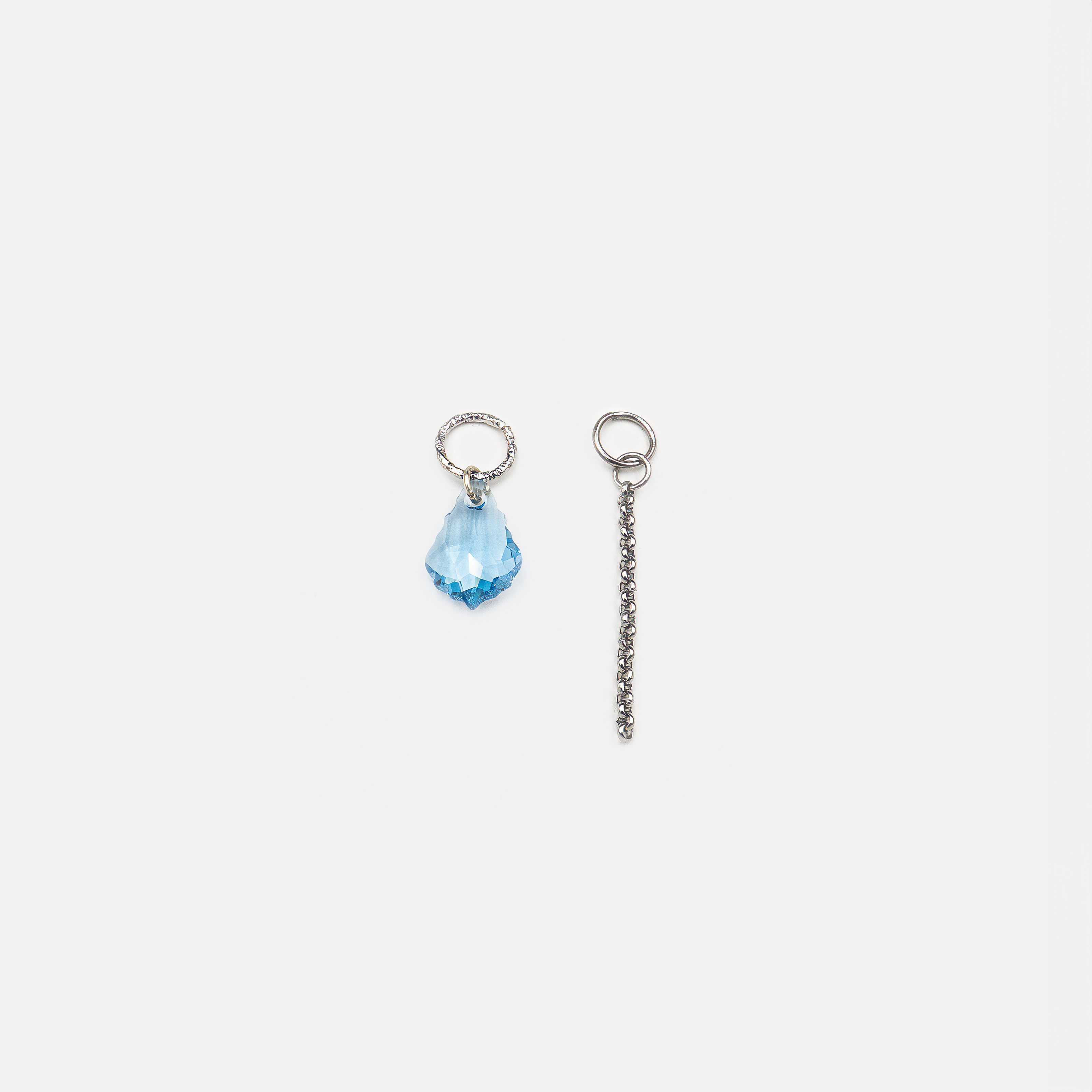 Connie hoop earrings with 4 pendants