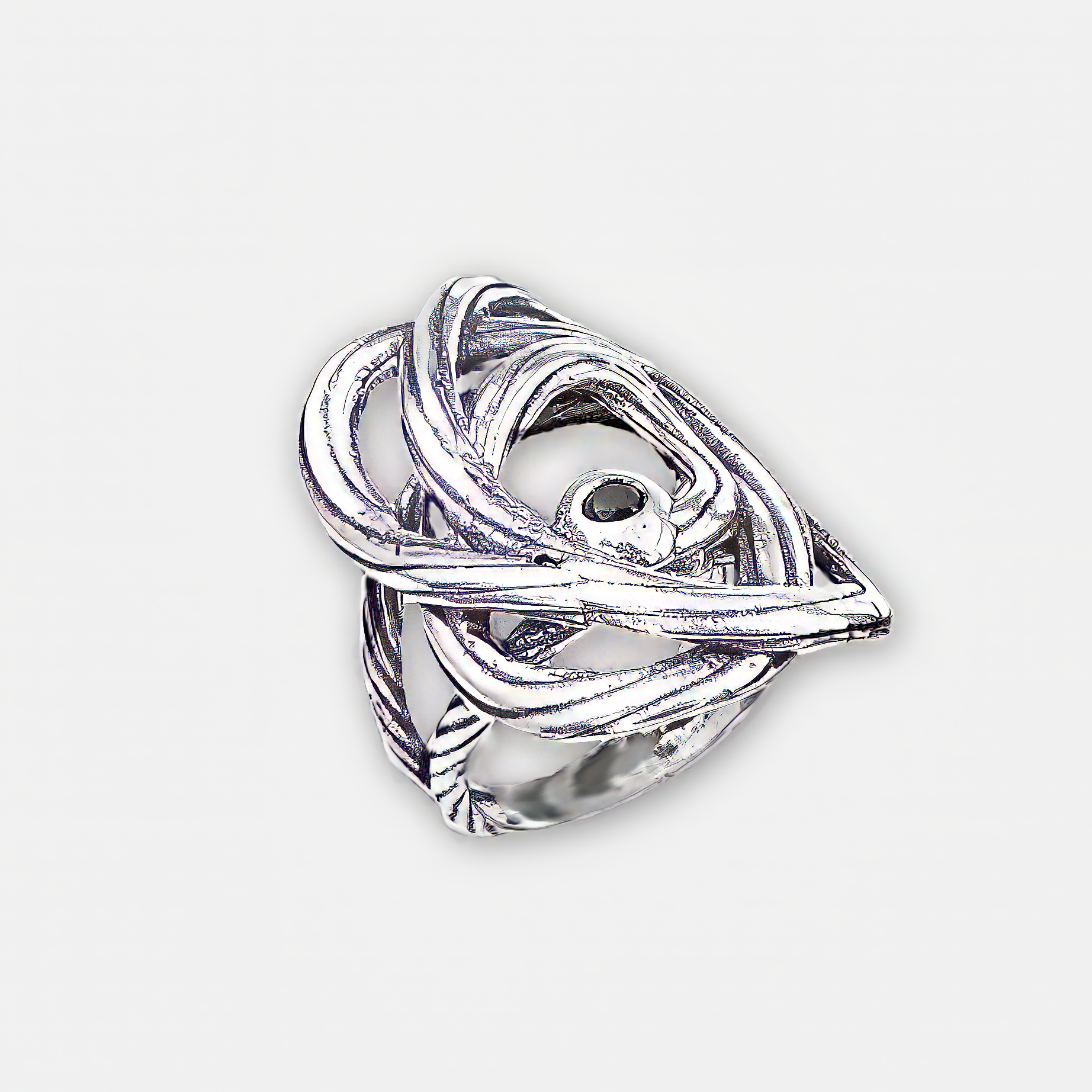 טבעת כסף 925 עם אוניקס