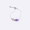 Silver bracelet with ametrines