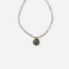 Lavender pearl necklace with pendant
