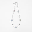 Gray pearl necklace