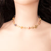 Multicolor pearl necklace