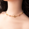 Multicolor pearl necklace