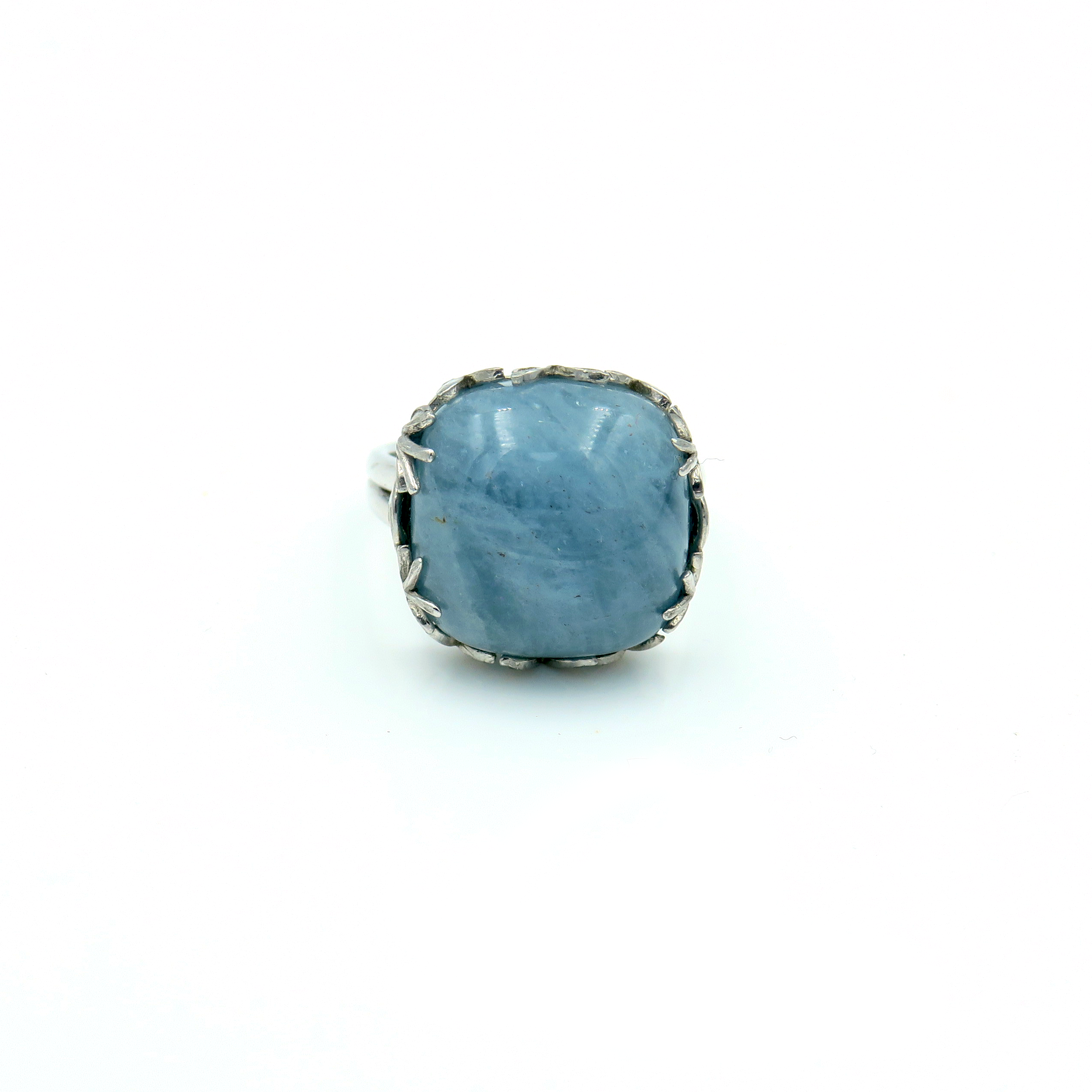 טבעת כסף ולרימר טבעי