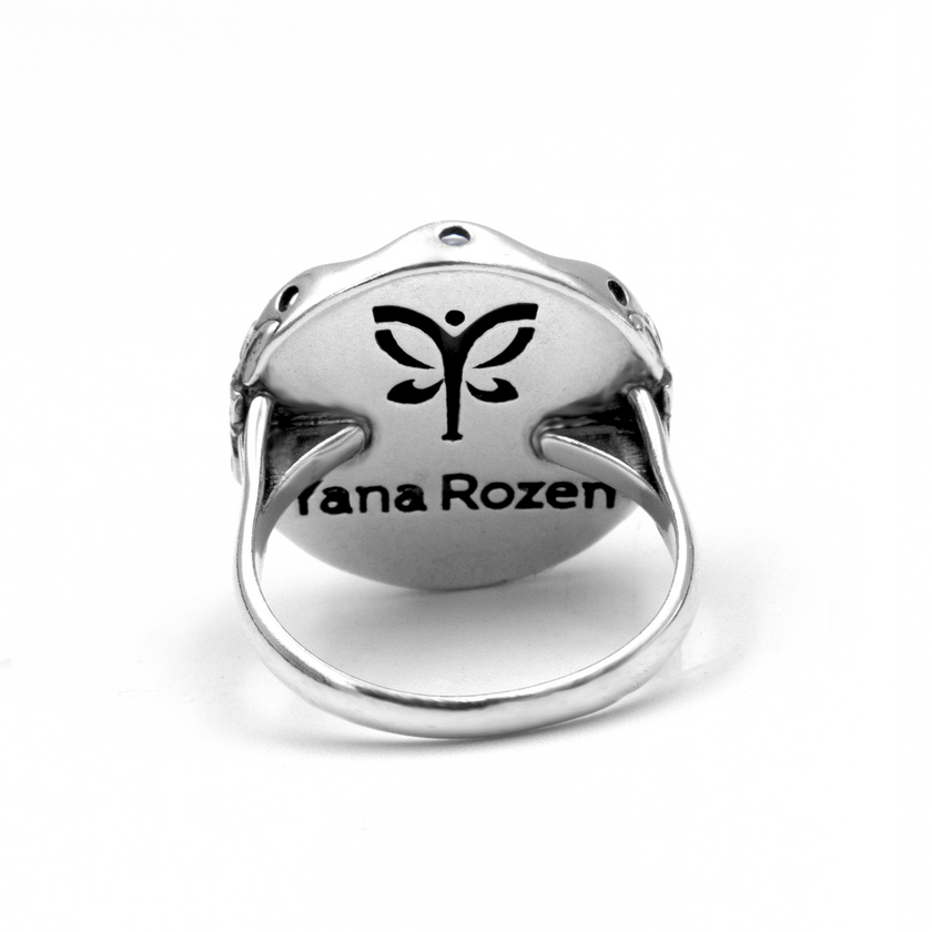 טבעת כסף 925 עם סודלייט