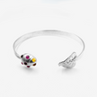 Серебряный браслет 925 пробы «Божья коровка»