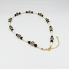 Dragon Agate and Pearl Necklace