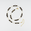 Dragon Agate and Pearl Necklace