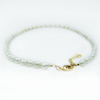Delicate white pearl necklace