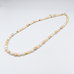 Pink pearl necklace