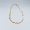 Pink pearl necklace