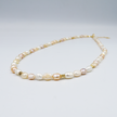 Pink pearl necklace