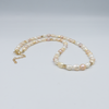 Pink pearl necklace