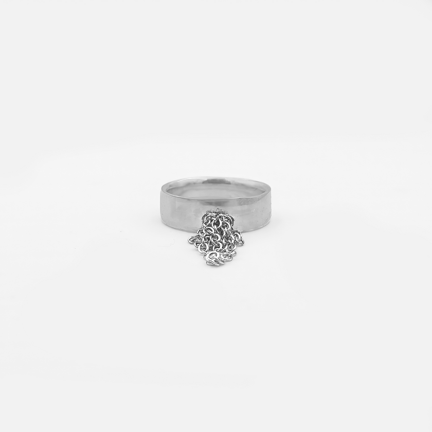 טבעת כסף 925 ללא אבנים