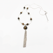 925 silver chain combined with a tiger eye pendant