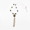 925 silver chain combined with a tiger eye pendant