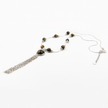 925 silver chain combined with a tiger eye pendant