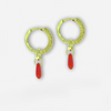 Gina Hoop Earrings with 6 Pendants