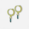 Gina Hoop Earrings with 6 Pendants