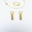 Gina Hoop Earrings with 6 Pendants
