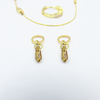 Gina Hoop Earrings with 6 Pendants