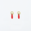 Gina Hoop Earrings with 6 Pendants